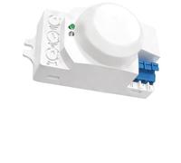 FUANA Interrupteur de capteur de micro-ondes réglable 58 G 12 V AC100-240 V Contrôleur activé par le mouvement IP42 Résistant à l'humidité Maison Commercial