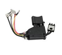 FUANA Interrupteur de rechange pour perceuse électrique compatible avec Makita BDF456 BDF446 DF453D, modèles 650747-2 650731-7 650637-9, construction en métal noir, 12 x 9 x 3 cm, 1 pièce