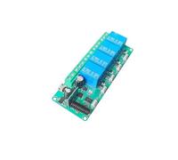 FUANA Interrupteur de relais pour Zigbee pour application Tuya Life Télécommande compatible avec assistant vocal pour minuterie automatique Partage de groupe Métal 39 x 53 x 19 mm Bleu