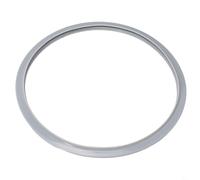 FUANA Joint d'étanchéité en silicone pour autocuiseur Ring - Résistant aux hautes températures - En caoutchouc transparent - 18 cm, 22 cm, 24 cm, 26 cm - Pour cuisinières en acier inoxydable (24 cm)