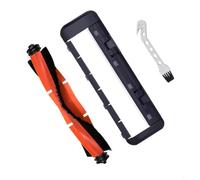FUANA Kit de brosse principale de rechange et housse pour X20+ X20 Max et X20 Pro, ensemble de 3 pièces avec poils en caoutchouc ABS et protection pour la prévention des poils d'animaux