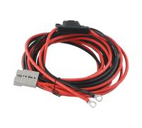 FUANA Kit de câblage pour câble de batterie Anderson Style 50 A 12 V 6 m avec fusible pour véhicules 4 x 4 Alimentation auxiliaire (6 m)