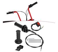 FUANA Kit de câble d'accélérateur pour vélo 50-250 CC avec interrupteur