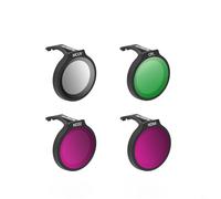 FUANA Kit de filtres ultra-légers pour objectif 3PC/ND4PC/4PC/6PC - Filtres d'objectif en verre optique - Accessoires pour objectif d'appareil photo Boost Image (Mix4PC)