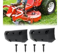 FUANA Kit de montage bateau pour garde-boue, 6 pièces | Kit d'installation pour Fender pour Pro, pour Heavy Duty pour déflecteurs et vis en plastique, pour noir
