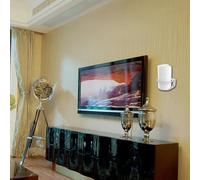 FUANA Kit de montage mural amovible pour EERO Pro7, support mural en métal pour Pro7 avec design compact de 17,2 x 12 x 8 cm, blanc pour l'organisation de la maison ou du bureau, câble d'écouteurs