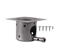 FUANA Kit de remplacement pour brasero et allumeur avec 7 trous d'air pour barbecue à granulés (A)