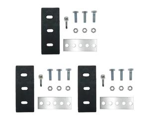 FUANA Kit de réparation de turbine de souffleuse à neige pour acier inoxydable avec 4 palettes et matériel pour minimiser les écarts, éviter les obstructions et pour augmenter la performance