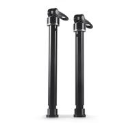 FUANA Kit de réparation pour axe traversant avant Rockshox Maxle - 15 mm x 100/110 mm - Compatible avec les vélos en alliage d'aluminium - Tige à dégagement rapide - Noir