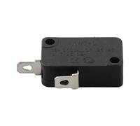 FUANA KW7-0 16 A Petit interrupteur pour friteuse à air, four à micro-ondes, cuisinière à induction et bouilloire électrique 220 V, boîtier en métal, 3 x 2 x 2 cm