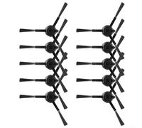 FUANA Lot de 10 brosses latérales de rechange en nylon pour Tefal X-Plorer Series 70 140