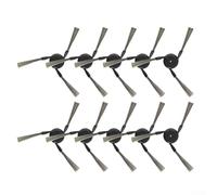 FUANA Lot de 10 brosses latérales pour aspirateur MOVA V70 Ultra Complete Robots - Nylon et plastique - Nettoyage efficace des coins
