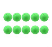 FUANA Lot de 10 flotteurs ronds en mousse de 15 mm pour bateau, rocher, plage, lac, couleur vive (type B, vert)