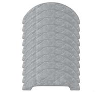 FUANA Lot de 10 serpillères en microfibre réutilisables et lavables pour sols stratifiés LIECTROUX LILIN X6