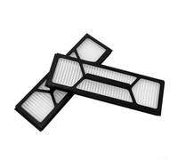 FUANA Lot de 12 filtres et sacs à poussière compatibles pour aspirateur robot Eufy S1 Pro, pièces de rechange pour nettoyage en profondeur des maisons avec animaux domestiques