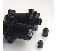 FUANA Lot de 2 adaptateurs de conversion de moyeu à dégagement rapide pour essieu traversant DT Swiss CNC usiné 7075 en alliage d'aluminium 7075 de 12 mm, 15 mm à 9 mm