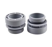 FUANA Lot de 2 adaptateurs de piscine de 40 mm à 38,1 cm pour tuyau Intex