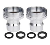 FUANA Lot de 2 adaptateurs de robinet de lave-vaisselle pour la plupart des robinets standard, adaptateur de robinet à débit d'eau efficace, sans cartouche