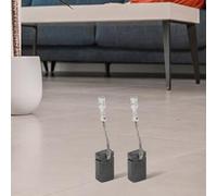 FUANA Lot de 2 balais de charbon pour meuleuse d'angle Bosch 5 x 10 x 17 mm pour modèles GWS PWS PKS GKS GGS GPO 1607014176