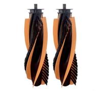 FUANA Lot de 2 brosses à rouleaux de rechange pour brosse principale V12Pro, ABS robuste pour partie sous vide, ramassage de cheveux de qualité supérieure et point serré