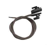 FUANA Lot de 2 câbles de verre de toit ouvrant Mini Cooper pour F55 F56 F60 2017-2020 OEM 54107379616 - Remplacement direct - Noir