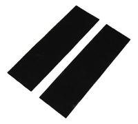 FUANA Lot de 2 filtres purificateurs d'air pour modèles Honeywell HFD070 HFD120 HFD300, noir de rechange compatible avec HFD-120 HFD320, filtration améliorée de la poussière et des squames d'animaux