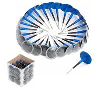 FUANA Lot de 24 rustines champignons de 36 mm pour réparation de pneus de