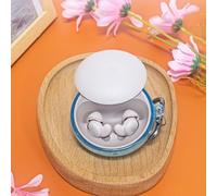 FUANA Lot de 3 coques de protection transparentes en TPU souple pour Soundcore Sleep A20 - Résistante aux rayures - Design compact pour voyage - Modèle compatible avec câble d'écouteur