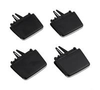FUANA Lot de 4 clips de réparation en plastique noir pour grille d'aération de BMW Série 3 E90 E91 E92 modèles 2005-2012