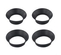 FUANA Lot de 4 joints de rechange en silicone pour moulin à café Baratza pour encore et Viroso - Kit de bagues d'étanchéité durables pour arrêter les fuites et les obstructions - Pièces de meuleuse à