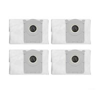 FUANA Lot de 4 sacs à poussière Ecovacs pour deebot X11 Pro T90 X12 Pro pour aspirateurs omni robots - Filtre multicouche scellé - Grande capacité - Minimise le remplacement de la fréquence