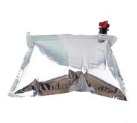 FUANA Lot de 5 sacs de recharge pour sac à vin, sac de 5 L dans une boîte pour distributeur de vin, distributeur de vin, sac dans une boîte avec robinet papillon, sacs de rangement d'eau portables