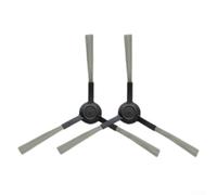 FUANA Lot de 8 brosses latérales compatibles avec le robot de balayage Karcher RCV 5 Plus, outils d'angle en plastique robuste et nylon pour un nettoyage en profondeur