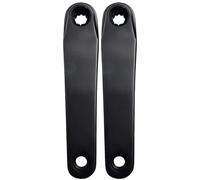 FUANA Manivelle de moteur centrale pour BNI ISIS pour Bosch pour Bafang, manivelle de vélo en alliage d'aluminium ISIS avec chaîne de 170 mm, 1 paire de kit de réparation de vélo