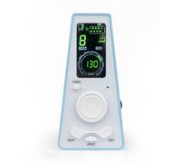 FUANA Metronome Electronique avec Tempo Réglable et Contrôle du Volume USB Alimenté par Piles Compact 14x7x6.5cm pour Musiciens Câble Ecouteur