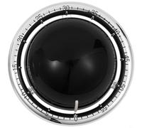 FUANA Minuteur de cuisine magnétique mécanique à bouton rotatif blanc et
