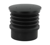 FUANA Moulin à café en silicone Blow Bin64 900N HC600 600AE, dose unique pour trémie avec couvercle en alliage, nettoyage excédentaire, noir