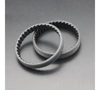 FUANA Moyeu de roue de vélo de route, anneau à cliquet 60T/36T/30T 6,5 mm/8 mm en acier chromé pour kit de réparation de vélo Shimano