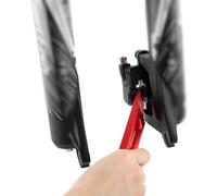 FUANA Outil de réparation d'étrier de frein à disque hydraulique pour réinitialisation de piston de vélo avec tête cale, alliage d'aluminium, kit de réparation de vélo 14 x 28 x 10 mm