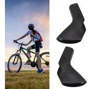 FUANA Paire de housses de levier de frein pour vélo de route SRAM Apex Rival Force RED - En silicone - Kit de réparation noir/rouge