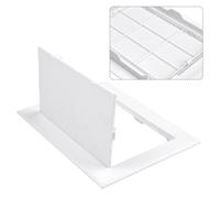 FUANA Panneau d'accès mural - Trappe d'inspection à charnière, porte amovible, plastique ABS, blanc, 100 x 150 mm à 300 x 300 mm