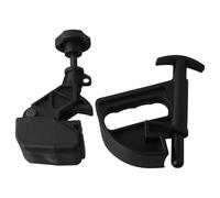 FUANA Pince de jante pour changeur de pneu pour montage/démontage de pneus, conception centrale de chute, piston à ressort, construction métallique non endommagée