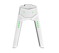 FUANA Poignée de charge USB pour Nintendo Switch pour manettes Joy-Con, poignée de jeu filaire avec sortie casque de 3,5 mm et LED d'état, portable pour un jeu fluide