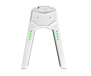 FUANA Poignée de charge USB pour Nintendo Switch pour manettes Joy-Con, poignée de jeu filaire avec sortie casque de 3,5 mm et LED d'état, portable pour un jeu fluide