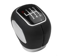 FUANA Pommeau de levier de vitesse manuel en cuir pour Chevrolet, Cruze, Lancer, Mitsubishi, Outlander, Escape, Lancer, Evolution et Lancer IX (6 vitesses)