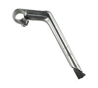 FUANA Potence col de cygne pour guidon de vélo en alliage d'aluminium 80 x 180 mm avec compatibilité fourche de 22,2 mm/25,4 mm et kit de réparation de vélo de 25,4 mm de diamètre