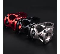 FUANA Potence de vélo de 40 mm pour VTT, collier de serrage de guidon de 31,8 mm avec diamètre de fourche de 28,6 mm, rehausseur de 0 degrés en alliage d'aluminium CNC 6061 Kit de réparation de vélo