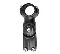 FUANA Potence de vélo réglable de 90 mm pour guidon de 31,8 mm et fourche de 28,6 mm, angle ± 60°, alliage d'aluminium