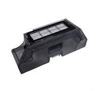 FUANA Poubelle de rechange pour aspirateur JONR Pro Robotic - Haute efficacité - ABS - Noir