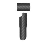 FUANA Pour Brompton - Protection supérieure et inférieure en fibre de carbone - 20,8 mm de large - Kit de réparation de vélo finition 3K